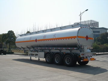 3x12T BPW 차축 46000L 알루미늄 합금 석유 이동할 수 있는 연료 탱크 트레일러